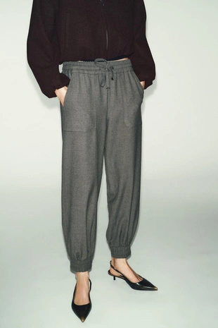 Джоггеры с манжетами