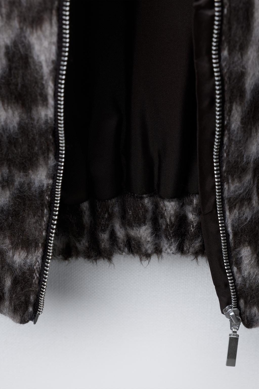 БОМБЕР С АНИМАЛИСТИЧЕСКИМ ПРИНТОМ