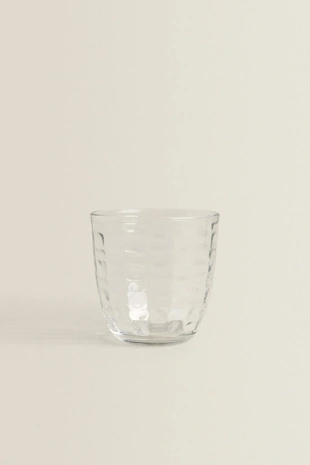 Стакан с рельефным узором квадрата- Заказать в России