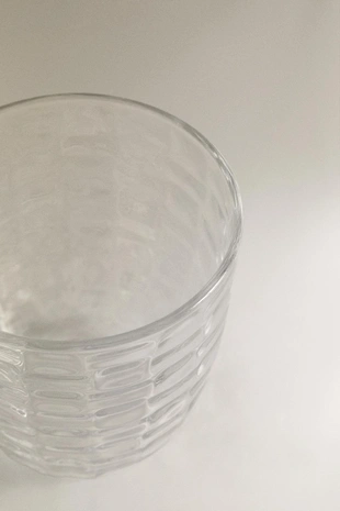 Стакан с рельефным узором квадрата- Заказать в России