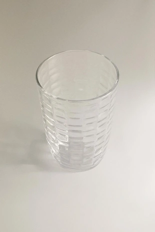 Стакан с рельефным квадратным узором- Заказать в России