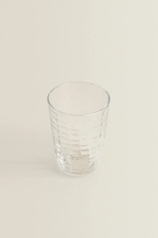 Стакан с рельефным квадратным узором- Заказать в России