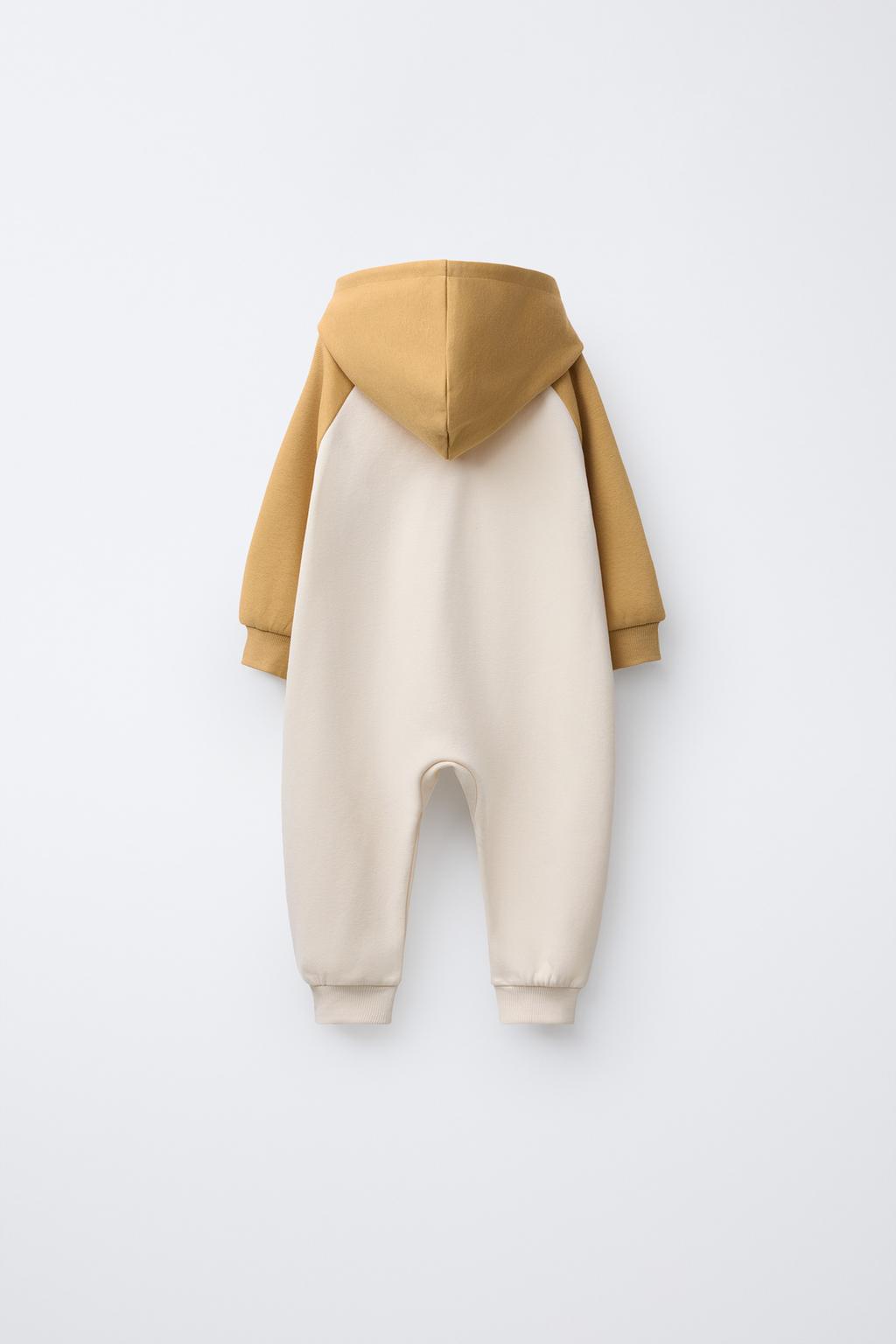 КОМБИНЕЗОН С КОНТРАСТНЫМИ ЦВЕТНЫМИ БЛОКАМИ