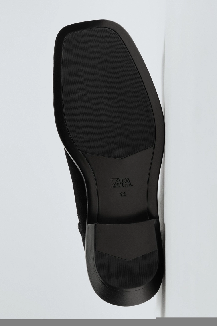 Кожаные ковбойские сапоги