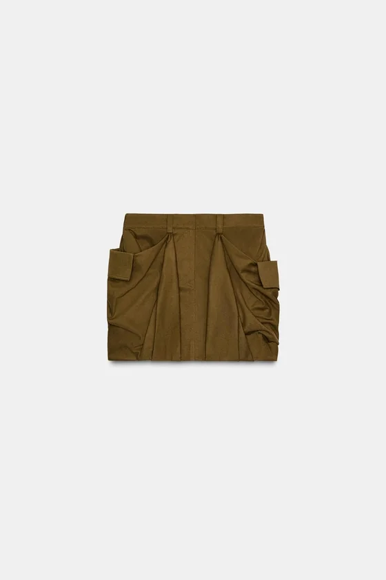 КОРОТКАЯ ЮБКА КАРГО — коллекция Zara «ZW»