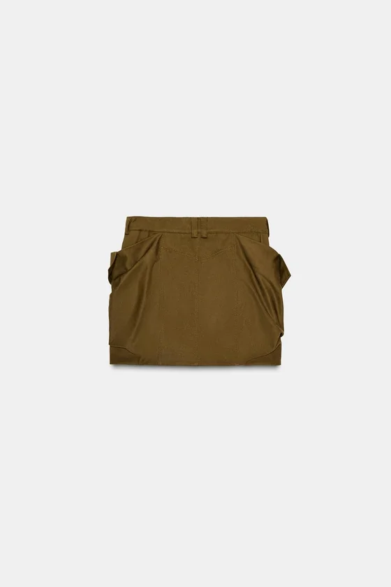 КОРОТКАЯ ЮБКА КАРГО — коллекция Zara «ZW»