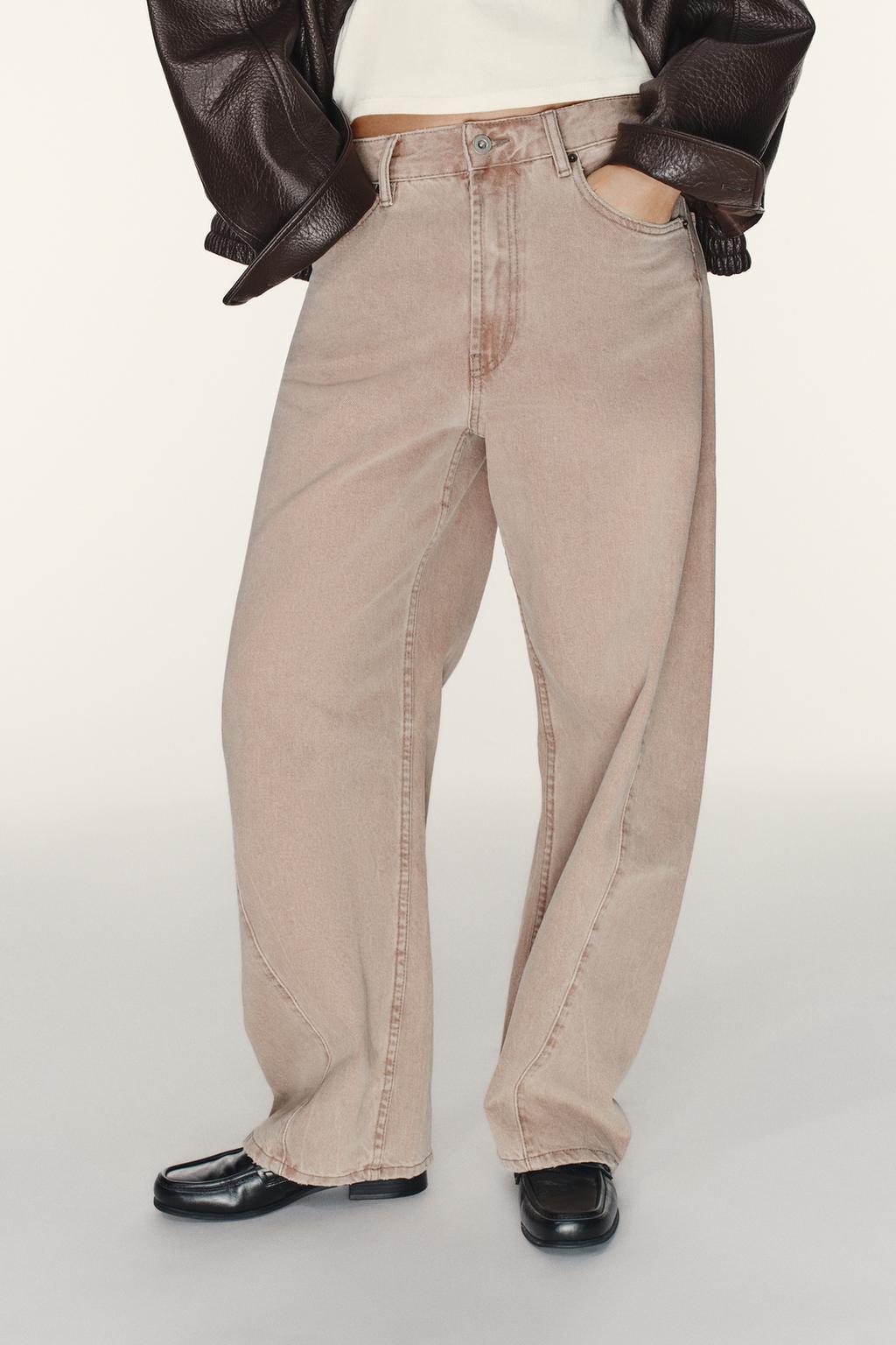 ДЖИНСЫ TRF BAGGY BALLOON СО СРЕДНЕЙ ПОСАДКОЙ