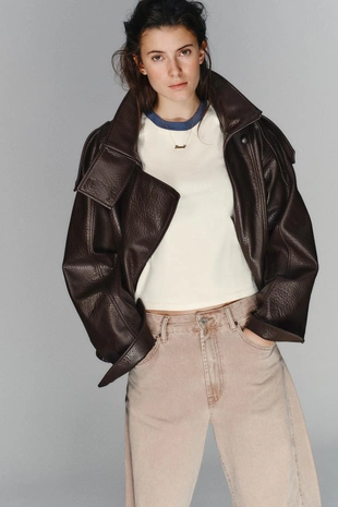 Джинсы TRF BAGGY BALLOON со средней посадкой- Заказать в России