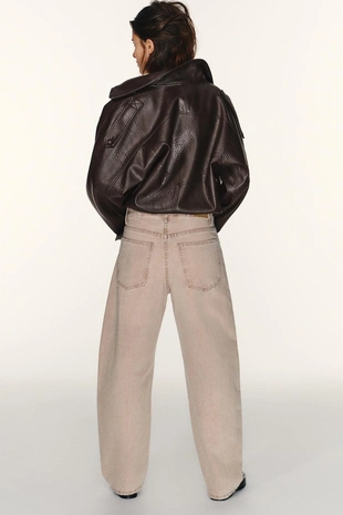 Джинсы TRF BAGGY BALLOON со средней посадкой- Заказать в России