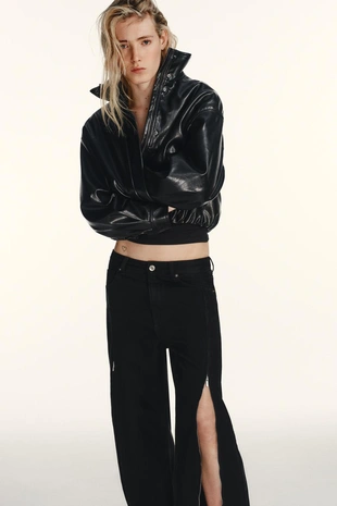 Джинсы TRF BAGGY на молниях- Заказать в России