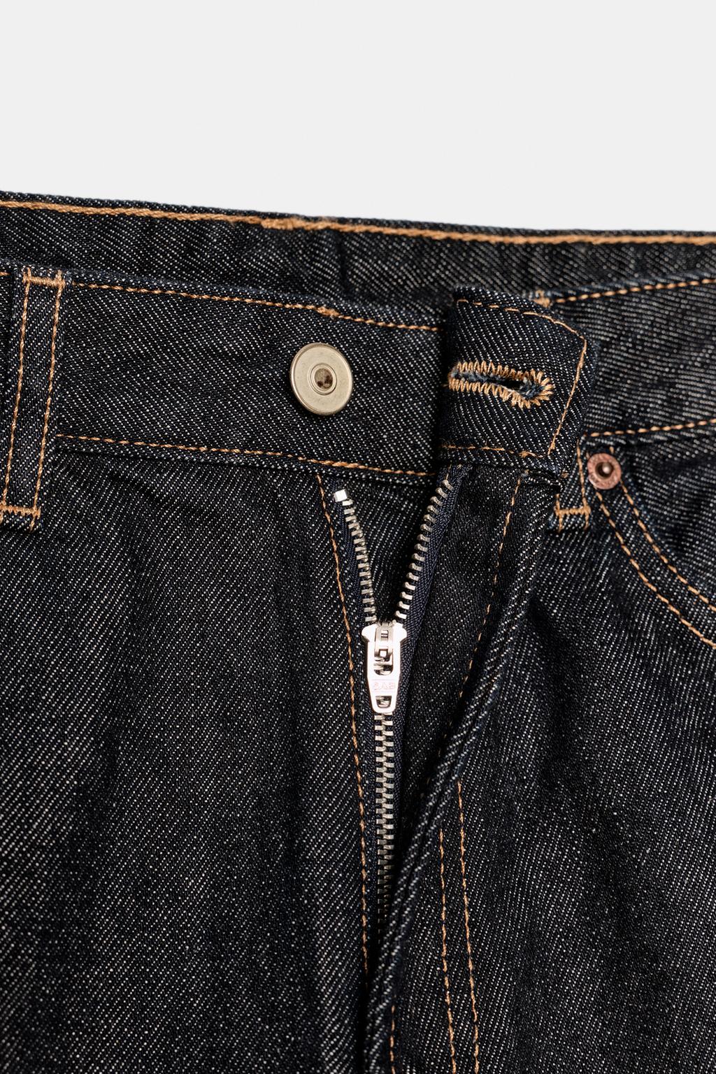 ДЖИНСЫ TRF BAGGY FOLDED СО СРЕДНЕЙ ПОСАДКОЙ