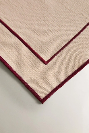 Хлопковый подстольник с каймой- Заказать в России