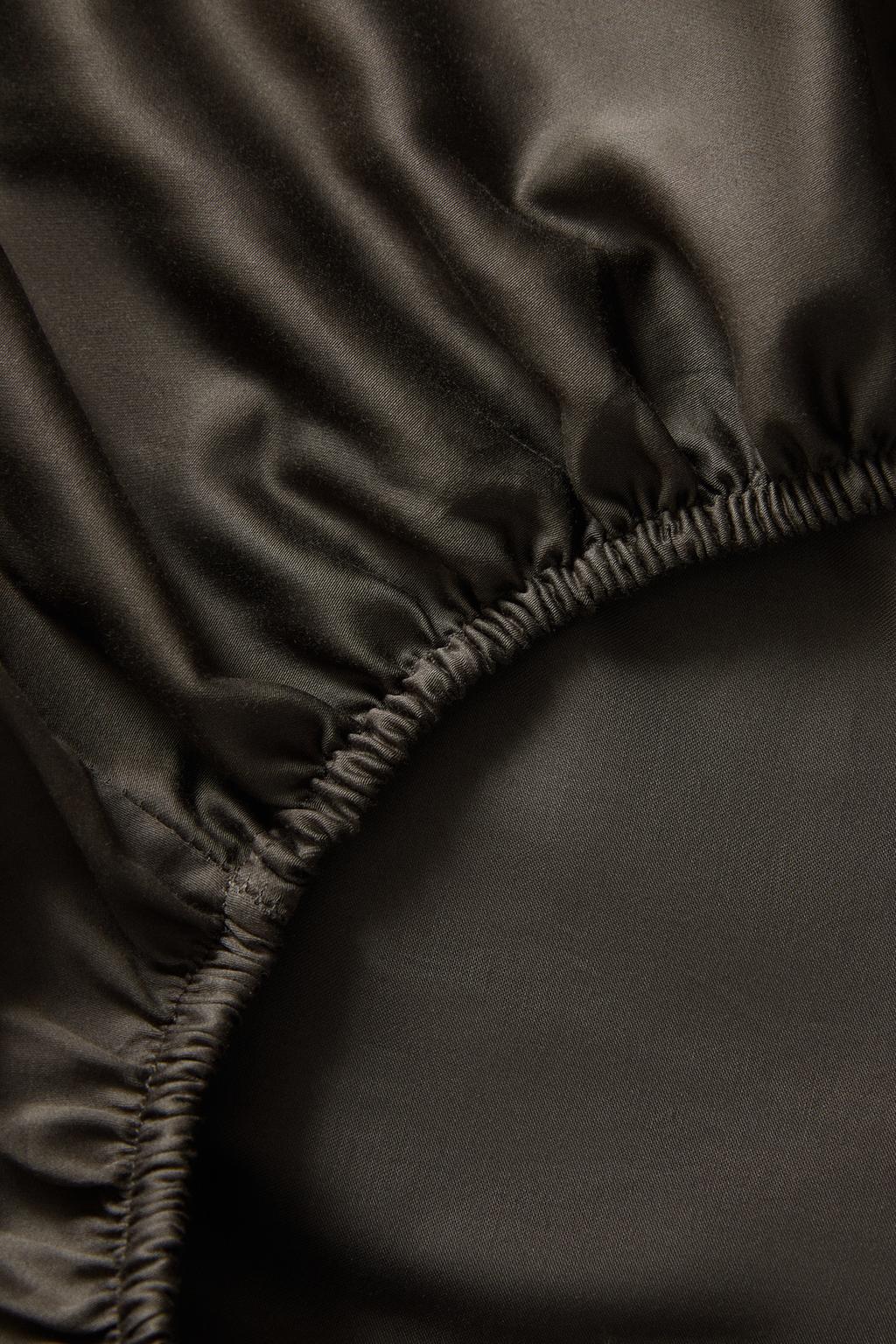 Сатиновый простынный комплект на резинке | 40 см (300 нитей)