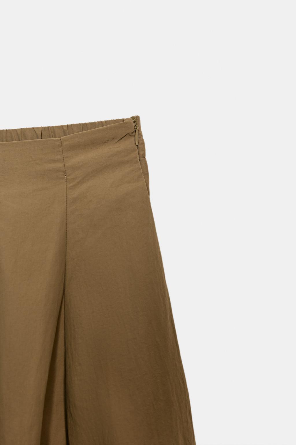 НЕЙЛОНОВАЯ ЮБКА МИДИ