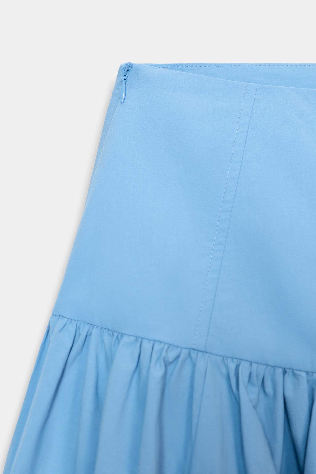 ОБЪЕМНАЯ ЮБКА МИДИ