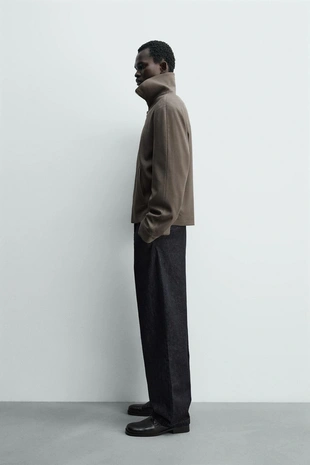 Куртка-рубашка из рельефного твила- Заказать в России