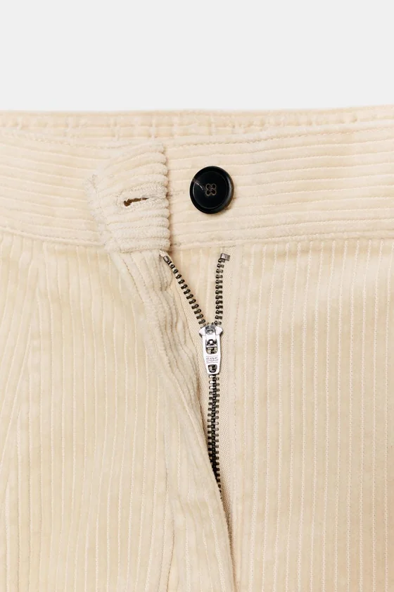 ВЕЛЬВЕТОВЫЕ БРЮКИ  FIT — коллекция Zara «ZW»