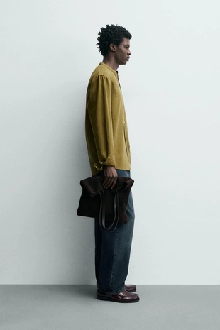 Рубашка из льна и хлопка- Заказать в России