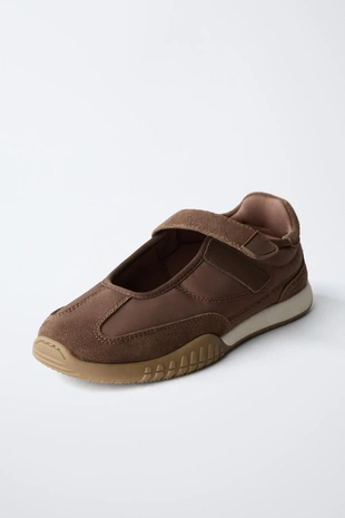 Балетки в спортивном стиле- Заказать в России