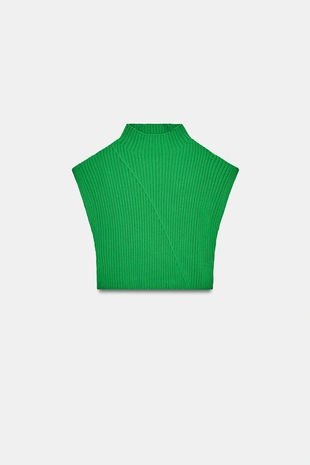 Жилет в рубчик- Заказать в России