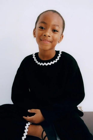 Вязаный джерси с волнистыми деталями- Заказать в России