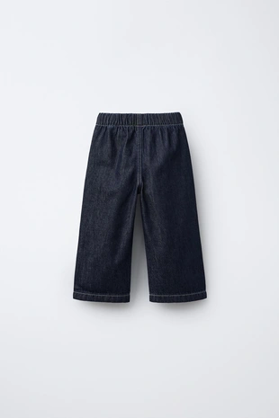 Джинсы свободного кроя с эластичным поясом- Заказать в России