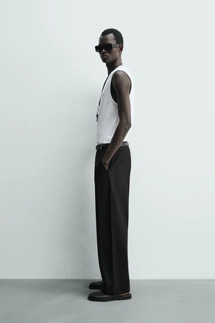 Майка в рубчик