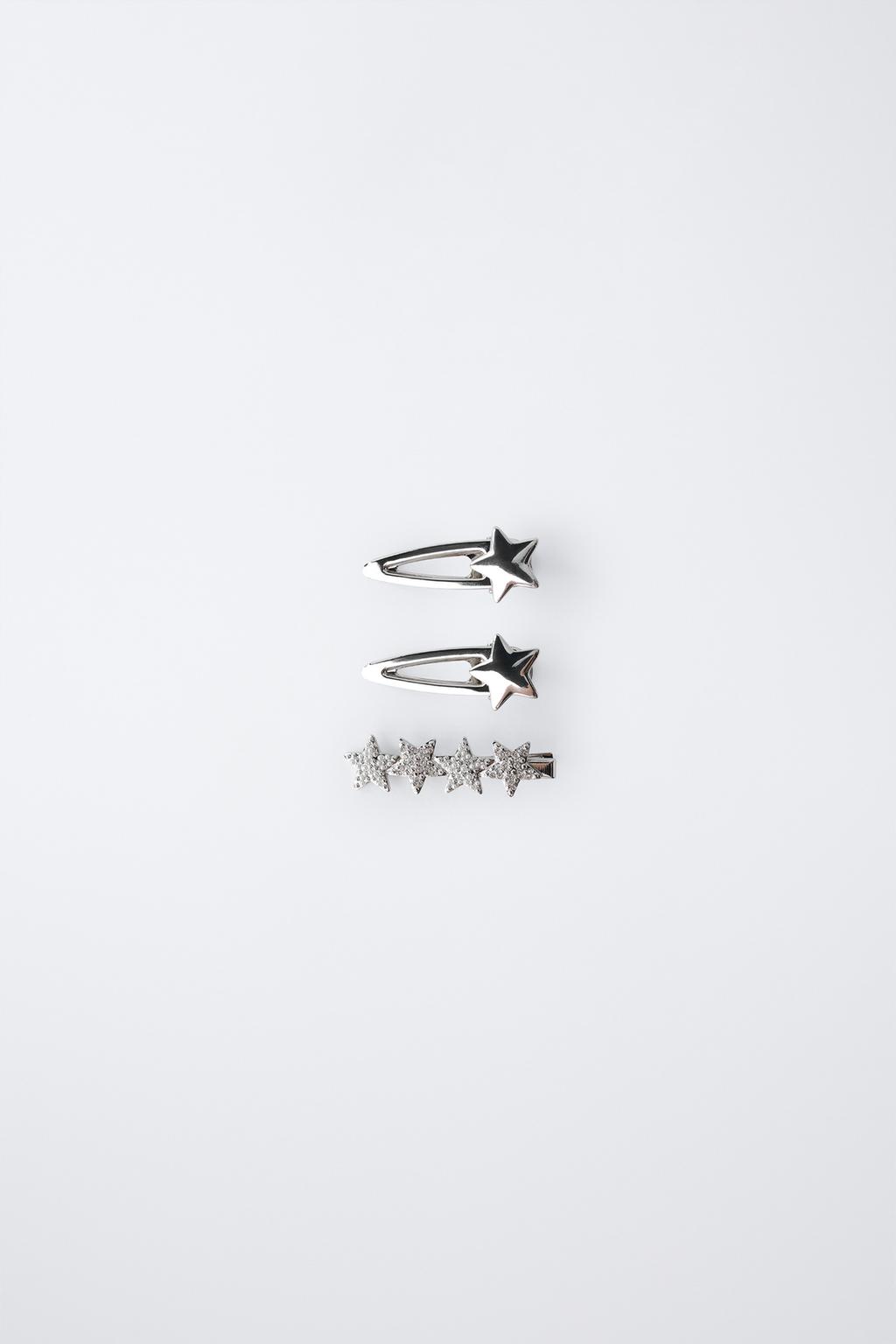 НАБОР ИЗ 3 ЗАКОЛОК ДЛЯ ВОЛОС «БЛЕСТЯЩИЕ ЗВЕЗДЫ»