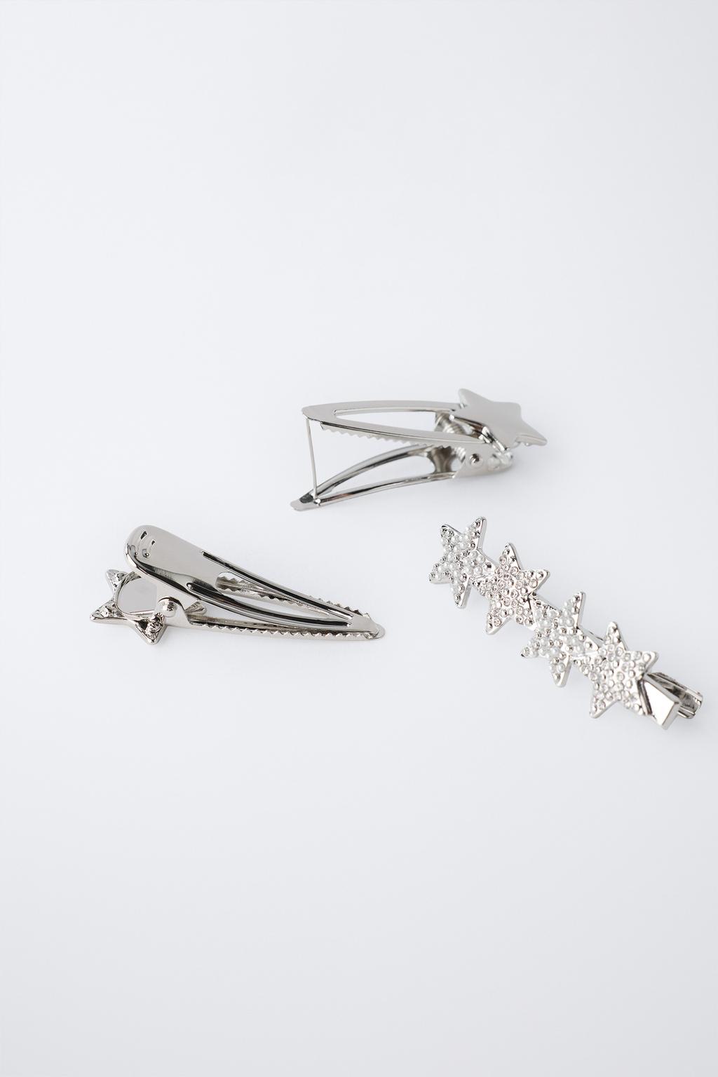 НАБОР ИЗ 3 ЗАКОЛОК ДЛЯ ВОЛОС «БЛЕСТЯЩИЕ ЗВЕЗДЫ»