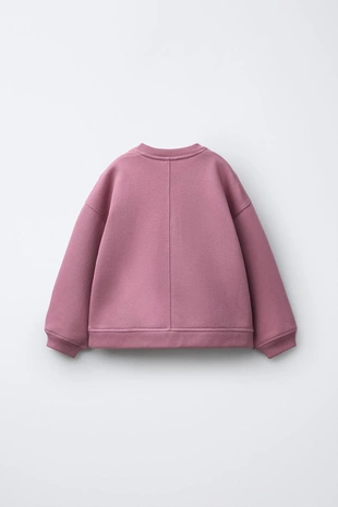 Толстовка с рельефной надписью- Заказать в России