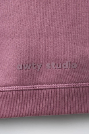 Толстовка с рельефной надписью- Заказать в России