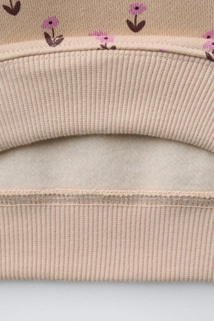 Толстовка поло цветы- Заказать в России