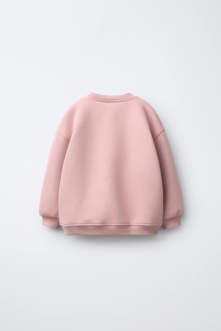 Толстовка с аппликацией кружева