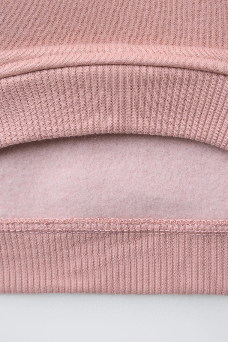 Толстовка с аппликацией кружева