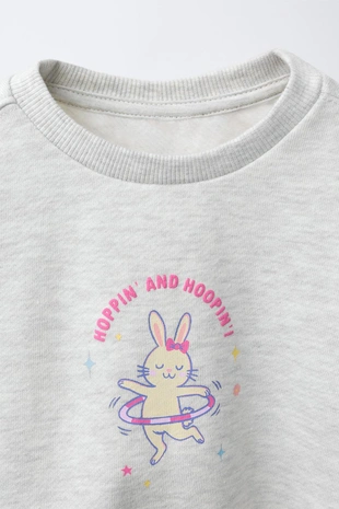 Толстовка с принтом