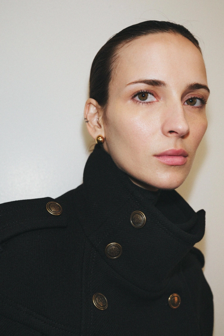 Пальто-накидка из шерсти manteco коллекции zw