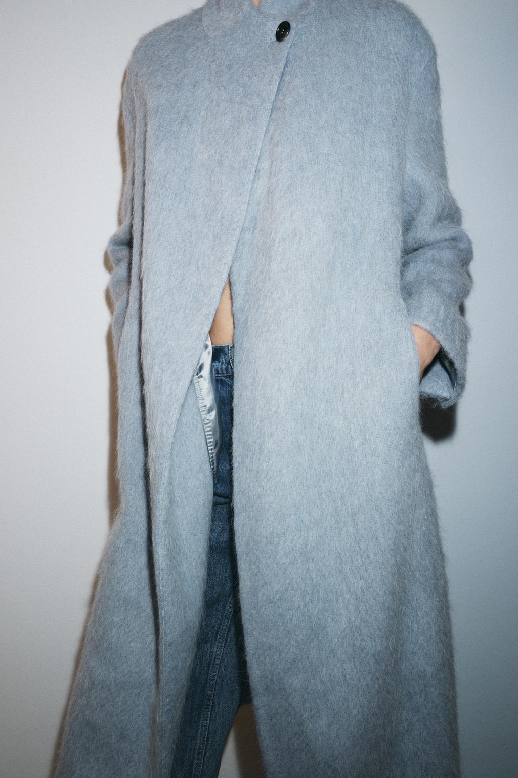 ПАЛЬТО ПРЯМОГО КРОЯ ИЗ ШЕРСТИ — ZW COLLECTION