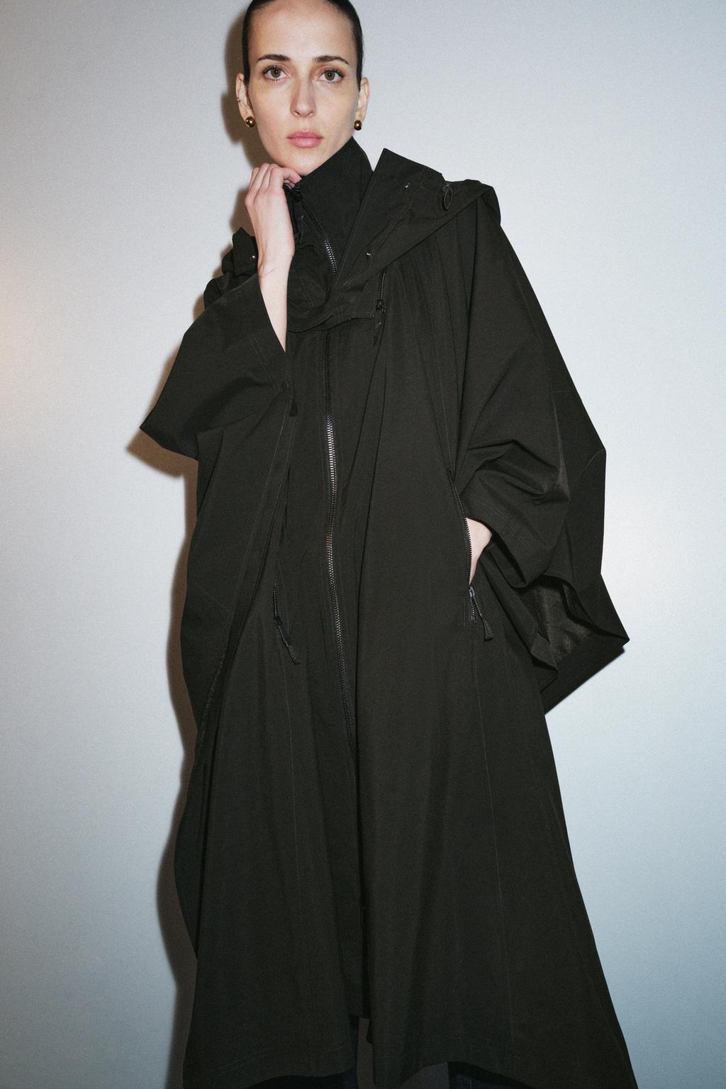 Тренч-накидка WATER REPELLENT — ZW COLLECTION LIMITED EDITION