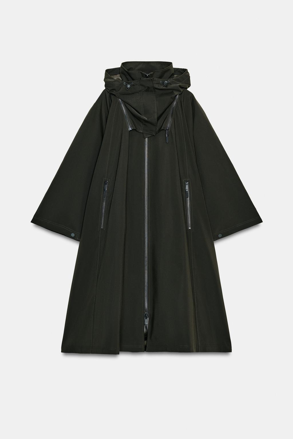 Тренч-накидка WATER REPELLENT — ZW COLLECTION LIMITED EDITION