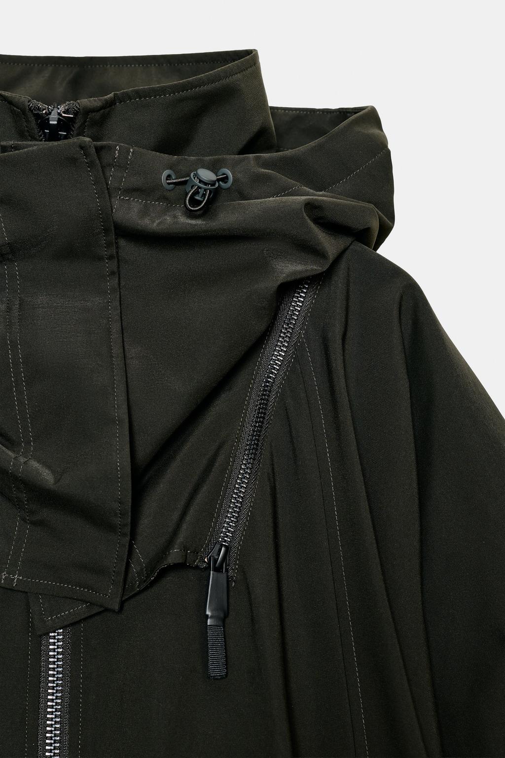 Тренч-накидка WATER REPELLENT — ZW COLLECTION LIMITED EDITION