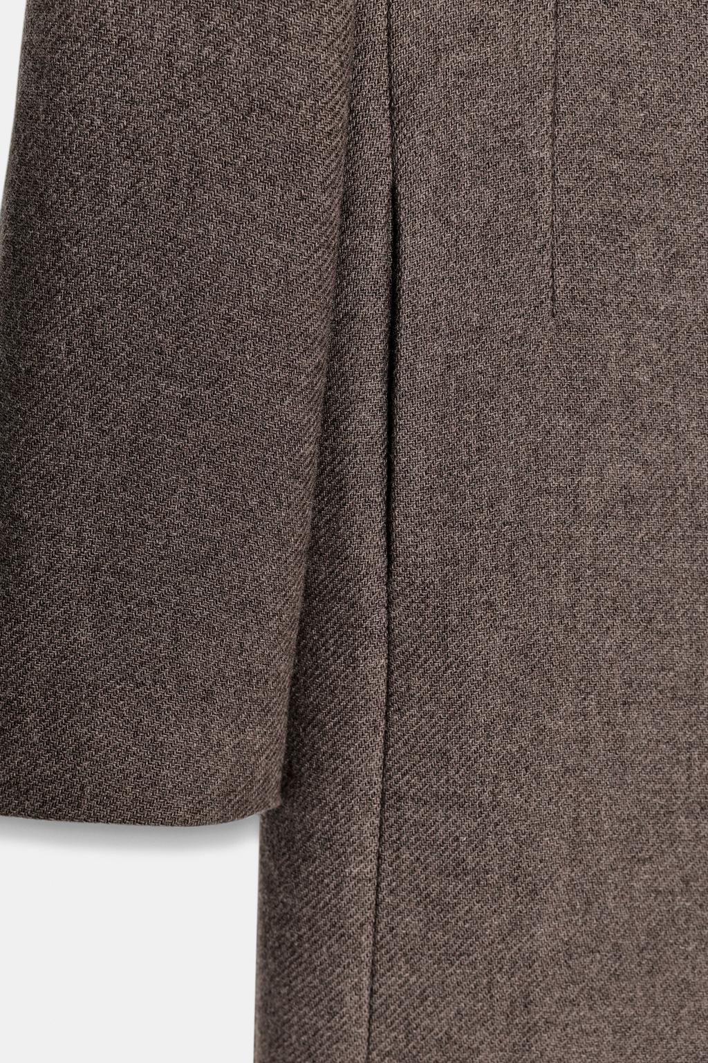 ПАЛЬТО ИЗ ШЕРСТИ — ZW COLLECTION LIMITED EDITION