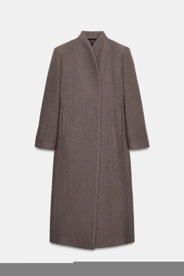 Пальто из шерсти manteco коллекция zw limited edition