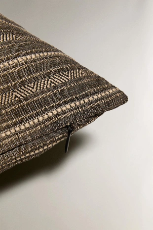 Чехол для подушки в полоску- Заказать в России