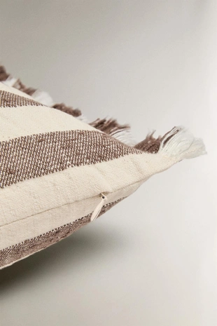 Чехол для подушки в полоску- Заказать в России