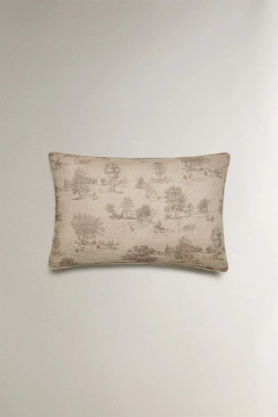 Чехол на подушку туа де жуй- Заказать в России