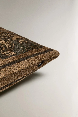 Чехол для подушки из джаккарда и шениля- Заказать в России