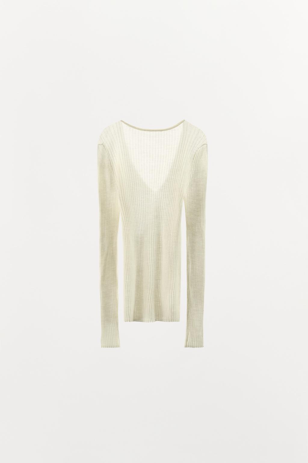 ТОП В РУБЧИК ИЗ 100% ШЕРСТИ