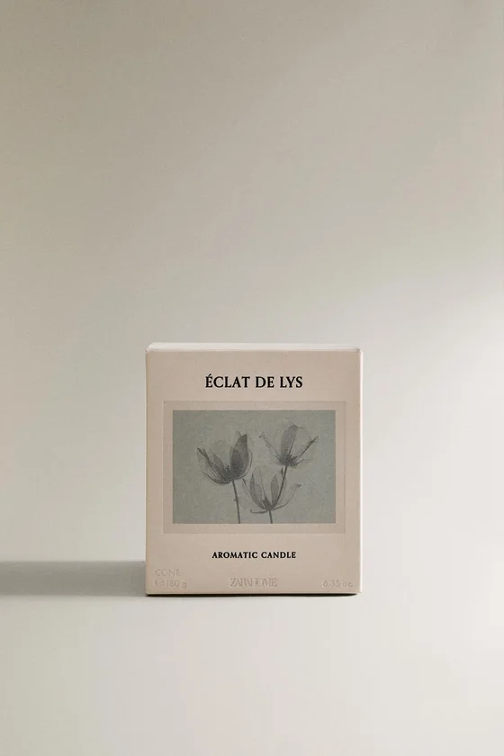 (180 г) ароматическая свеча éclat de lys