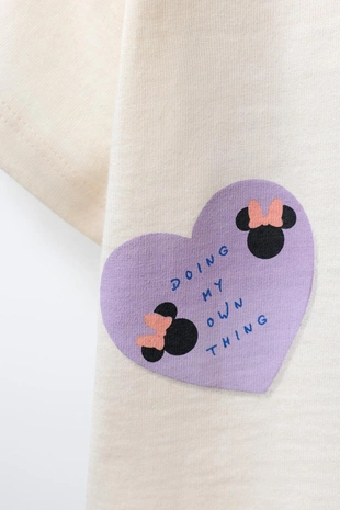 Футболка с нашивками MINNIE MOUSE © DISNEY- Заказать в России