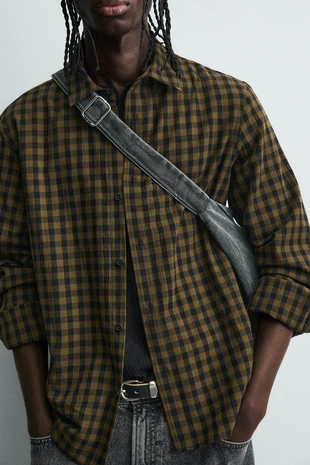 Black | 3317/720/800 - Zara Джинсовая сумка с множеством карманов